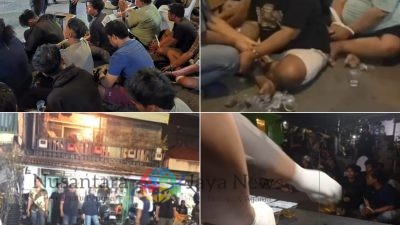 Polisi Gerebek Kampung Narkoba di Jalan Kunti Surabaya, 25 Orang Diamankan