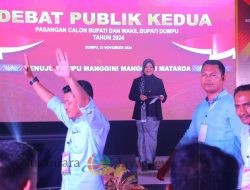 Ajang Kontroversi Pamungkas Cabup & Cawabup Dompu Berlangsung Aman