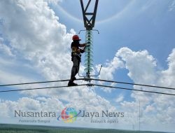 Nataru: Dukung Kelistrikan, PLN Rampungkan SUTT 150 kV Kendawangan-Sukamara.l
