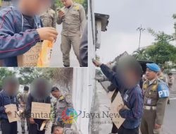 Satpol PP Surabaya Tindak Tegas Pelaku Vandalisme dengan Sanksi Sosial