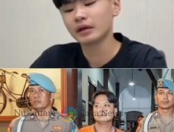 Dengan Isak Tangis, Putra Ivan Sugiato Mohon Maaf kepada Ayahnya yang Ditahan Polisi