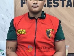 Jatanras Satreskrim Polrestabes Surabaya Tangkap Pelaku Penggelapan Sepeda Motor di Taman Apsari