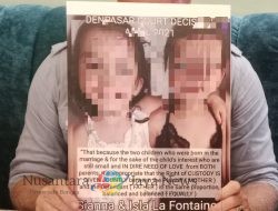 Hak Asuh Dipersulit, WNA di Bali Korban Kekerasan Saat Berjuang Temui Anak Kembar