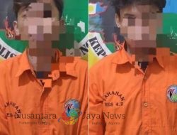 Ungkap Jaringan Pil LL, Polres Nganjuk Amankan Dua Tersangka dan Barang Bukti