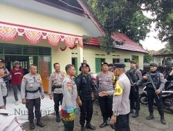 Kabag Ops Polres Dompu, Pastikan Rekapitulasi Suara Di PPK Kec. Hu,u Aman dan Lancar