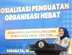Sosialisasi Penguatan Organisasi DPD PP PAUD Jatim, Ketua Isye Ajak Guru PAUD Adaptasi Digital