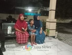 Bocah Yang Linglung Tak Tau Pulang Ke Rumah Di Amankan Ke Mapolsek Dompu Kota