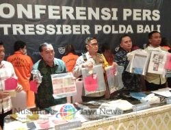 Ditsiber Polda Bali berhasil Ungkap Judol, 10 Tersangka di Amankan