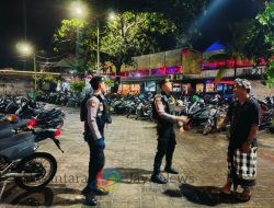Antisipasi Curanmor Unit Raimas Awasi Parkir Pengunjung Tempat Hiburan Malam