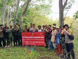 Perhutani Bondowoso Gelar Sosialisasi Antisipasi Bencana Bersama Koramil dan Polsek Prajekan