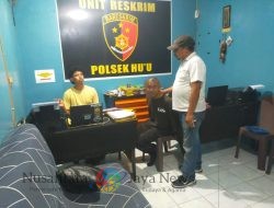 Diduga Maling Ternak dan Pengguna Shabu, RW Diringkus Polsek Hu,u