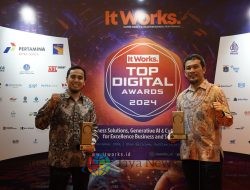 PLN Icon Plus Cetak Prestasi Gemilang dengan Meraih Dua Penghargaan Bergengsi di Top Digital Awards 2024