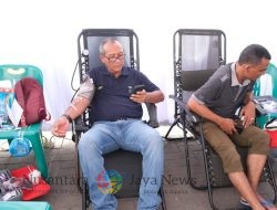 Transformasi Setahun PTPN II Reg 1 Menjadi PTPN 1 Gelar Bazar UMKM, Donor Darah Serta Santunan Kepada Anak Yatim