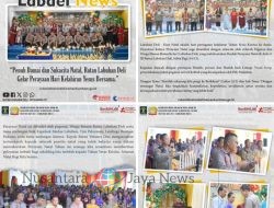 Penuh Damai dan Sukacita Natal, Rutan Labuhan Deli Gelar Perayaan Hari Kelahiran Yesus Bersama