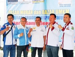 Turut Dihadiri Mendag, LPM Sumut Sukses Gelar Pasar Murah dan Bazar UMKM Hingga Pekan Depan