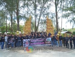 Pererat Persatuan Sesama Insan BRILian, Bikers Community BRI Lubuk Pakam Touring ke Pantai Bali Lestari dan Aksi Peduli Lingkungan