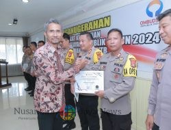 Polres Dompu Raih Prestasi Kategori B, Penyelenggaraan Pelayanan Publik Tahun 2024