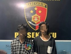 Langkah Tegas Polsek Hu,u, Tumpas 2 Orang Pelaku Pembacokan