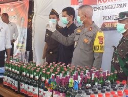 Pengungkapan Narkotika & Pemusnahan Barang Bukti Tahun 2024 Di Polres Dompu Berlangsung Transparan