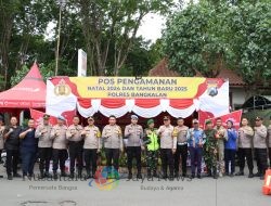 Pastikan Kesiapan Personil, Kapolres Bangkalan Turun Langsung Cek Pos Pelayanan Jelang Nataru