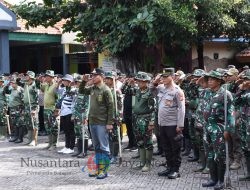 Apel Gabungan Siaga Banjir dan Kerja Bakti di wilayah Waru, Sinergi Pemda Sidoarjo, TNI-Polri dan Masyarakat Antisipasi Potensi Bencana