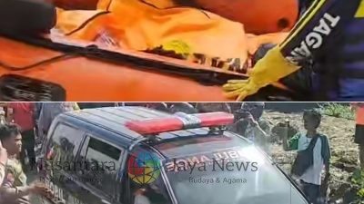 Balita Hanyut di Babatan Wiyung Ditemukan Meninggal Dunia Setelah Tiga Hari Pencarian