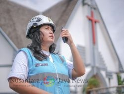 Dalam Momen Natal, Senyum Fani Srikandi PLN Penjaga Cahaya Perayaan Natal dan Tahun Baru