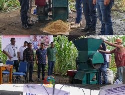 Dukung Ketahanan Pangan, BRI Sidikalang Beri Bantuan Alat Penggiling Jagung Ke Kelompok Tani