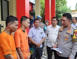 Hendak Dijual untuk Judol, Polsek Socah Bekuk Dua Pelaku Maling Motor