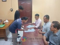 Polres Nganjuk Amankan Pelaku Penjambretan di Jln Raya Gondang-Rejoso