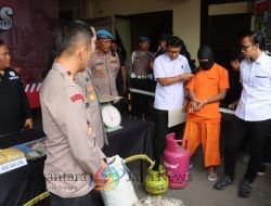 Polres Tulungagung Ungkap Kasus Penyalahgunaan Gas Subsidi: Pelaku Raup Keuntungan Rp 100 Ribu Per Tabung
