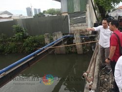 Pemkot Surabaya Lakukan Peninggian Bangunan Jembatan Kupang Baru