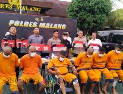 Polres Malang Ringkus Komplotan Curat, Satu Pelaku Ditembak