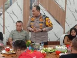 Kapolresta Malang Kota Gelar Ramah Tamah dengan Wartawan, Ajak Bersinergi Jaga Kondusivitas