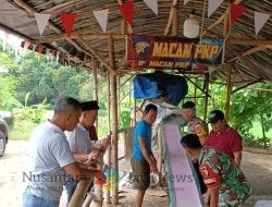TNI-POLRI Bongkar Arena Lomba Kelereng Di Pamekasan