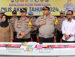 Konferensi Pers Akhir Tahun 2024, Angka Kasus Kriminalitas Mengalami Penurunan