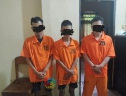 Polres Nganjuk Tangkap Tiga Pelaku Pengeroyokan di Baron, Kejadian Dipicu Saling Ejek Saat Malam Tahun Baru