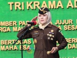 Kajati Jatim Mia Amiati Beri 6 Pesan Khusus ke Para Jaksa