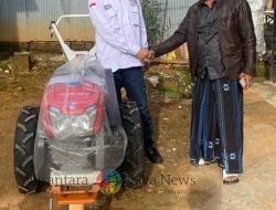 Ketua Gempita Pamekasan Berikan Bantuan Hand Traktor Pribadi, Dorong Evaluasi Dinas Pertanian