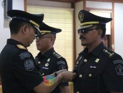 Lantik 3 Pejabat administrasi dan 2 Pejabat Fungsional, Kakanwil Kemenkum Bali Ingatkan Tingkatkan Kompetensi Wujudkan Pelayanan Prima