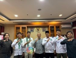 Audiensi dengan Wakil Ketua DPRD Sumut, KAMMI Medan Optimis Ustadz Salman Alfarisi Sosok yang Peduli Anak Muda