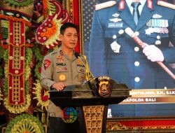 Kapolda Bali Minta Pejabat Baru Segera Bekerja Berikan Pelayanan Terbaik Kepada Masyarakat