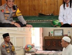 Kapolres Bangkalan AKBP Hendro Sukmono Bersama PJU Polres Bangkalan Silaturrahmi ke Tokoh Ulama dan Ponpes Annuroniyah