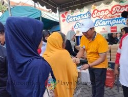 Camat Pabean Cantian Bersama Ikasdasa Gelar Semarak Sego Rongewu Episode III di Tanjung Perak