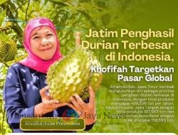 Khofifah Targetkan Utama Ekspor Durian Jatim Meningkat Signifikan
