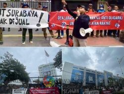 Gelar Aksi Demonstrasi di Halaman Kantor Pusat KKP dan Kementrian ATR/BPN, FM3 Desak Izin Lokasi PSN Surabaya Waterfront Land Dicabut