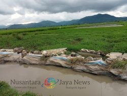 Proyek Irigasi di Desa Bakajaya Dompu Ambruk, Diduga Ada Persekongkolan