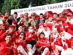 Pj Gubernur Jatim Ajak Semua Sektor Wujudkan Budaya K3 yang Kuat