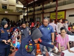 Korban Kebakaran di Kemayoran Diungsikan ke Posko Polres Metro Jakpus