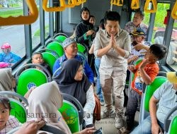 Naik Bus Trans Jatim Koridor V, Emil Dardak Sebut Transportasi Publik Semakin Berkualitas